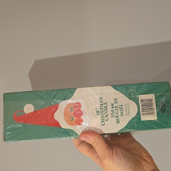 Vintage Snowman Pair of Christmas Candles - Picture 4 of 5